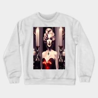 Marilyn Monroe Gothic Candles Crewneck Sweatshirt